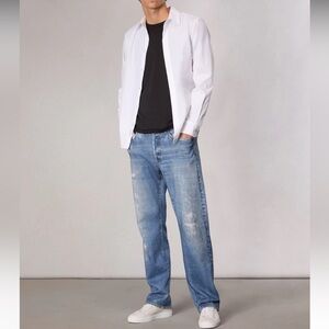 NWT Rag & bone Men’s Miramar Fleece Fit 4 pant in Greenwood, size 28.